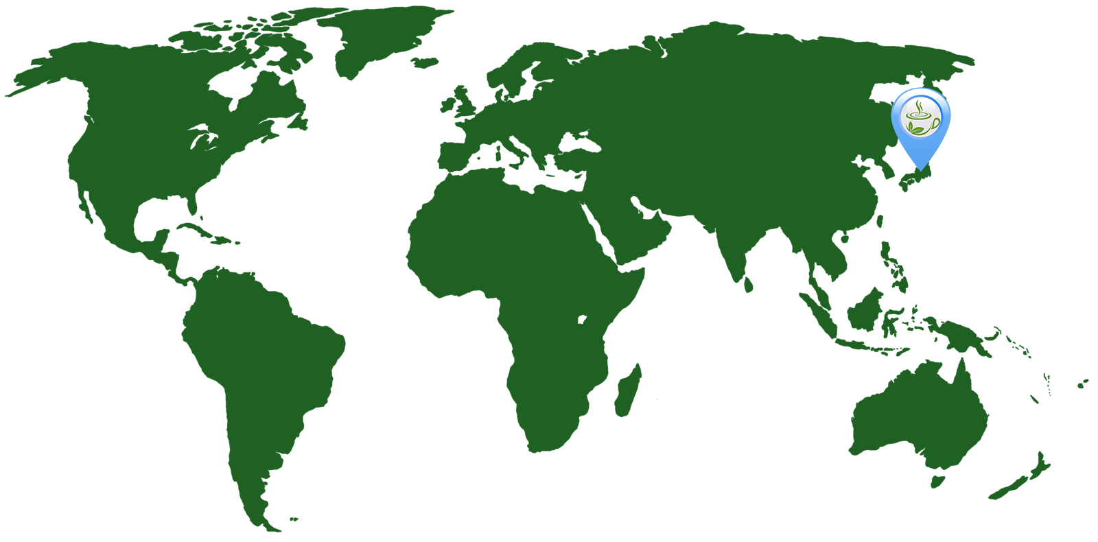 Mapa původu - Japonsko