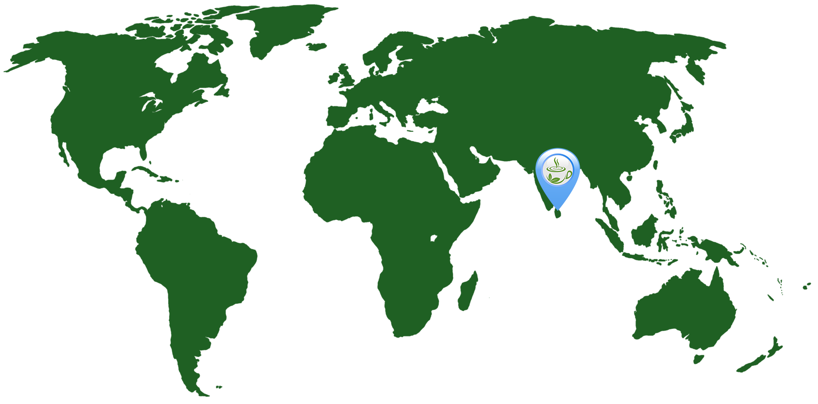 Mapa původu - Srí Lanka